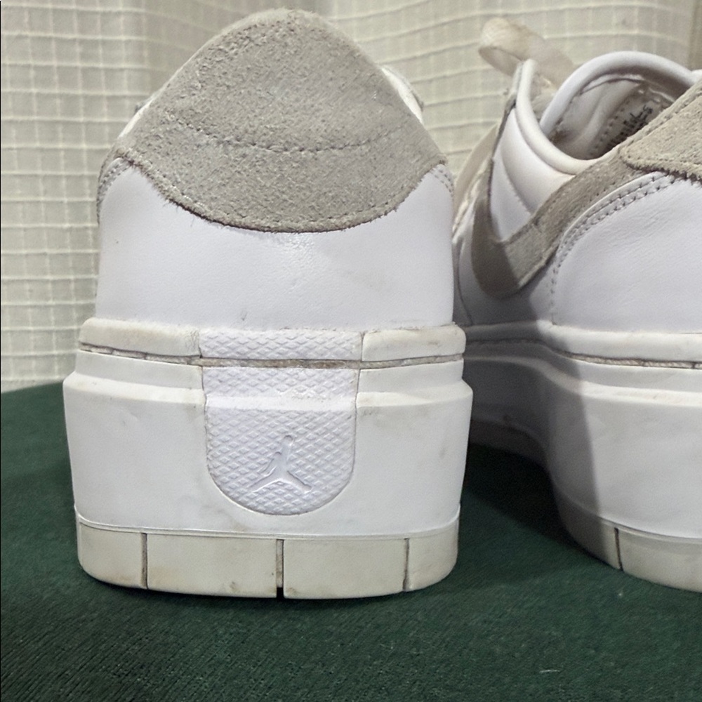 Nike Air Jordan Elevate low 1 wms size 11 sneakers shoes grey white platform wow - Picture 4 of 8